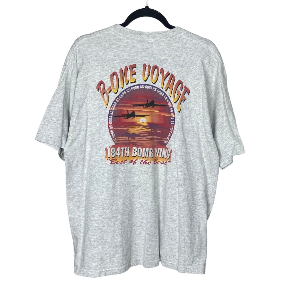 Vintage Kansas Air Guard B1 Bomber T Shirt